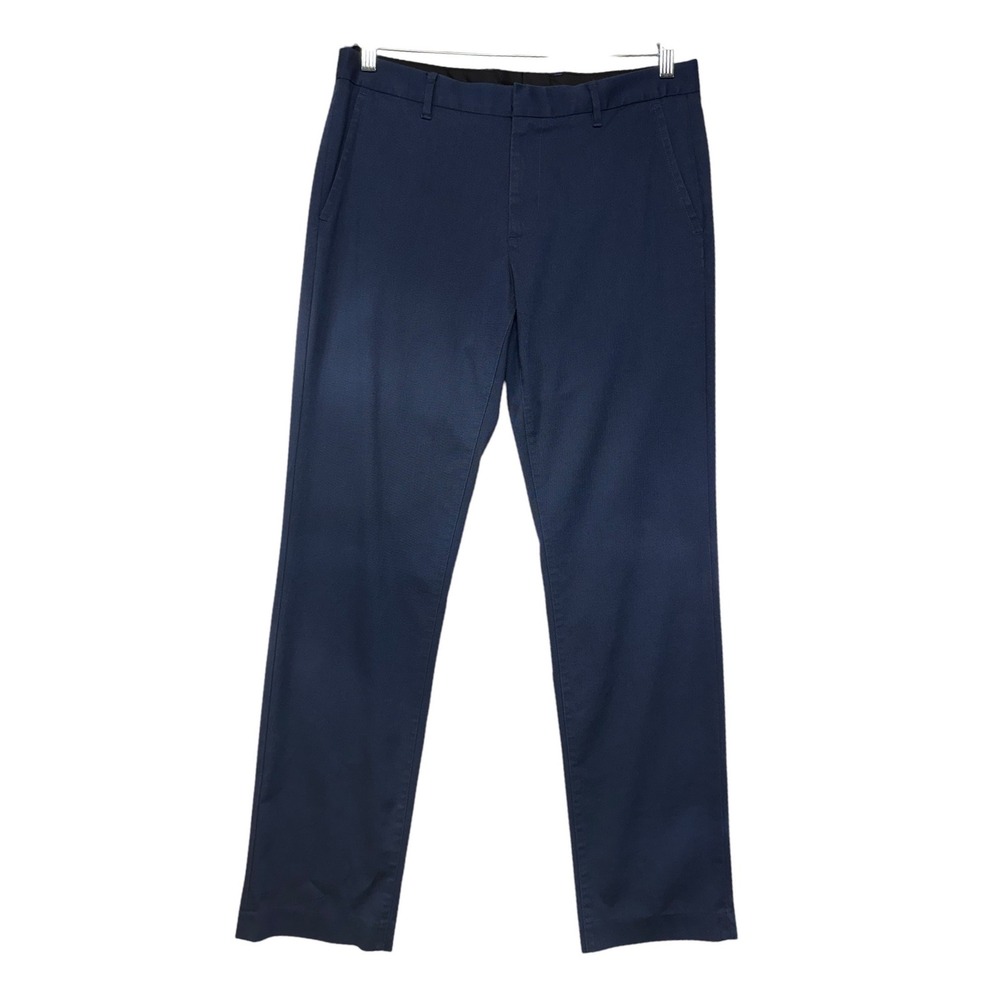 Bonobos Thursday Chino Pants Mens 33/32 Slim Fit Navy Blue Stretch Cotton 128054